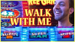 ?  LIVE HIGH LIMIT PLAY? Walk About in San Manuel Casino ✦ Slot Machine Pokies w Brian Christopher