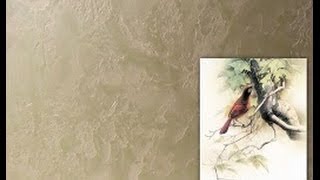 Мастер классы ДЕКОРАТИВНАЯ АХСАФАНСКАЯ ФРЕСКА Венецианская штукатурка MARMORINO Урок 4