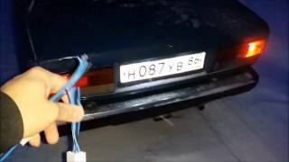 Доработка задних фонарей Ваз 2107