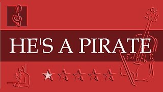 Violin Notes Tutorial - HE’S A PIRATE - Pirates of the Caribbean Theme (Sheet music)