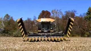 Folding 24 row corn head
