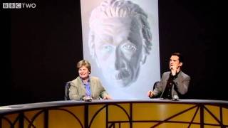 Optical Illusions with an Einstein Mask - QI Series 9 Ep 1 - BBC Two
