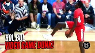 Bol Bol Hits The Eastbay Dunk In Game!!