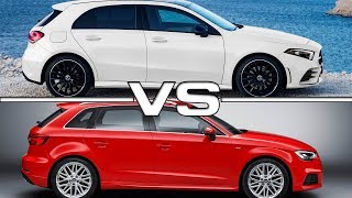 2019 Mercedes A-Class vs 2018 Audi A3 Sportback