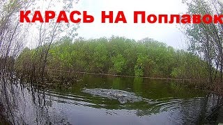 Ловля карасей на поплавок  Ерик Каширин  Половодье