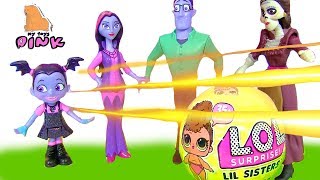 #Vampirina ВАМПИРИНА Мультик! Куклы ЛОЛ - НОВИНКА! LOL SURPRISE Lil Sisters Series 3 | My Toys Pink