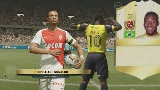 ES MEJOR PELÉ O RONALDO ?   PARTIDAZO DE 9 GOLES FUTDRAFT