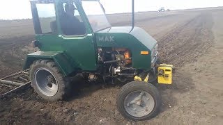 Самодельный трактор с дизельным двигателем
