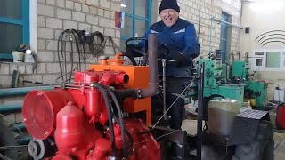 Самодельный минитрактор с гидроприводом. Часть 12.