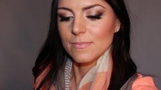 Peachy Bronze Makeup Tutorial -NYX