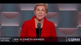 Elizabeth Warren Democratic National Convention FULL Speech 7/25/16 DNC