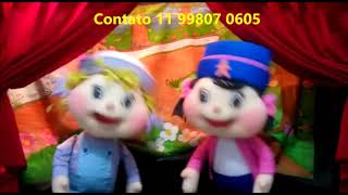 TEATRO DE FANTOCHES PARA FESTA INFANTIL MORANGUINHO