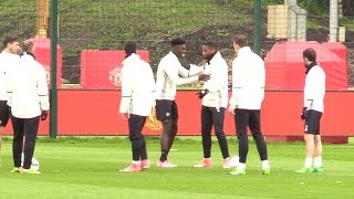 Manchester United Train Ahead Of Europa League Final Against Ajax