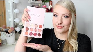 ColourPop Give It To Me Straight Palette - ehrliche Review + Demo I Frollein Tee