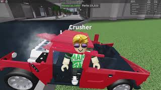БИТВА МАШИН ??? Разблокировал новый додж и победил танк! ? Roblox Car Crushers 2 XBOX