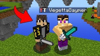 JUEGO CON VEGETTA777 A MINECRAFT!! TROLLEO EPICO! ?| MINECRAFT