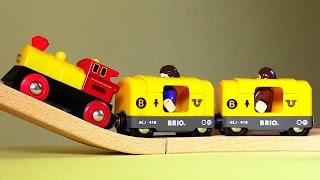 Мультфильм Поезд в Лондон - про классные паровозики Брио