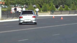 Фигурное вождение - Subaru Impreza WRX GF8