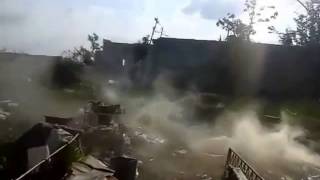 Война видео Украина Донбас  АТО Прямое попадание из танка по позиции 93 бригады ВСУ   YouTube