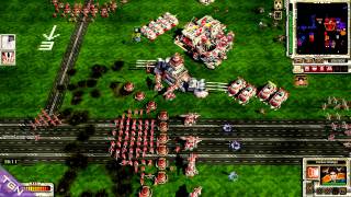 CnC Red Alert 3 TD Map On Upheaval 2 1.611 Mod With Friends