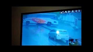 BUS Mira Hampir Tergul1ng karena Licin dan Ngebut terekam CCTV
