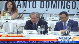 Solicitud de Almagro sobre activar Carta Democrática a Venezuela "cuenta con el apoyo de México"