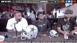 LIVE: Dallas Cowboys Fan Party | Taco Charlton And Jourdan Lewis In The Building! | Big Game James