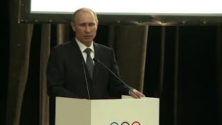 Sotchi: Vladimir Poutine présente "ses Jeux olympiques"