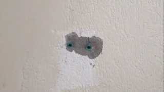 Patching Holes In Walls - How to fix or patch holes in rendered walls.