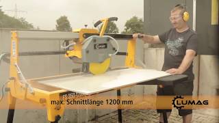Плиткорез профессиональный Lumag FS 350 1200PRO