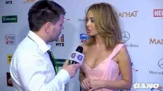 Жанна Фриске - Интервью для GANG.RU (Премия МУЗ-ТВ 2012)