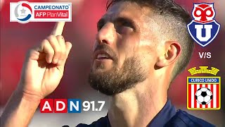 Universidad De Chile 5 Curicó Unido 1 - Campeonato AFP PlanVital 2020 - ADN Radio Chile 91.7