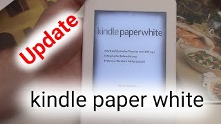 Kindle Paperwhite Update