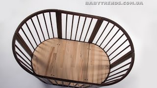 Stokke Sleepi аналог - Как собрать овальную кроватку трансформер
