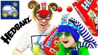 Илья и папа играют в Hedbanze челлендж - Угадай кто я - ОТВЕТ НА ЛБУ
