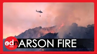 Pacific Palisades Wildfires: Suspected ARSONIST Arrested As Blaze Threatens Los Angeles
