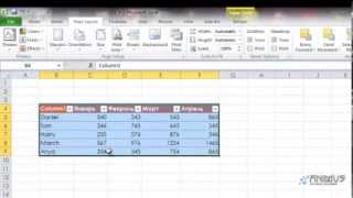 Excel 2010 Урок 16 Темы, Стили, Формат таблицы
