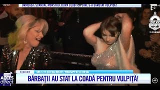 Veronica a făcut senzaţie în club! Vulpiţa, dans pe balans pentru fanii îndrăgostiţi!