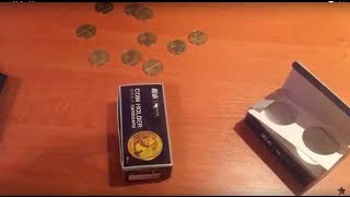Холдеры для монет из Китая. Юбилейные монеты