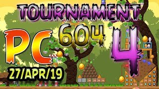 Angry Birds Friends Level 4 PC Tournament 604 Highscore POWER-UP walkthrough #AngryBirds