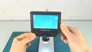 Цифровой микроскоп с дисплеем G600 Digital microscope with LCD