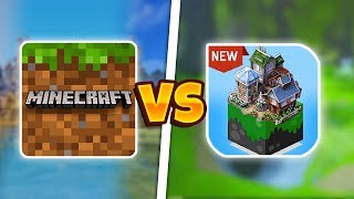 MINECRAFT POCKET EDITION VS MASTER CRAFT | MCPE ПРОТИВ MASTER CRAFT