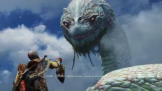 戰神4 (GOD OF WAR) 密米爾與世界之蛇 | 劇情記錄 #2 | World Serpent GIANT SNAKE Cutscenes