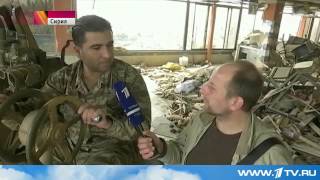В пригородах Дамаска снайперы сирийской армии ведут огонь по позициям боевиков