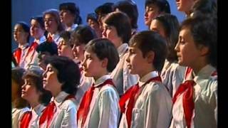 Большой детский хор_Марш трудовых бригад (субтитры)
