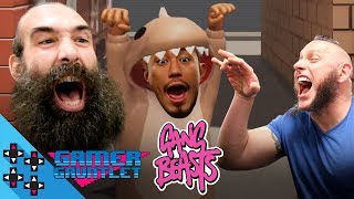 GANG BEASTS BATTLE ROYAL: PART 2 - HARPER vs. TOZAWA vs. BREEZE vs. KONNOR - Gamer Gauntlet