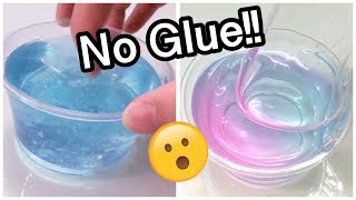 VIRAL No Glue Slime Recipes Tested!!