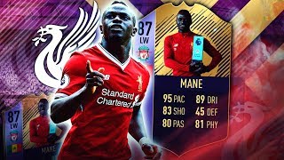 POTM MANE 87!! BEST WINGER IN THE PREMIER LEAGUE? FIFA 18 ULTIMATE TEAM