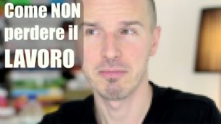 Come NON Perdere il Lavoro tra 5 anni