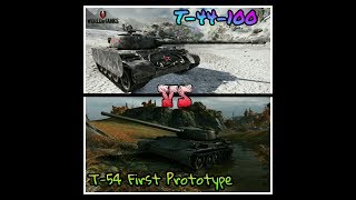 Т-54 ПЕРВЫЙ ОБРАЗЕЦ VS Т-44-100! Что же лучше?